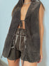 Yolanda Suede Shorts